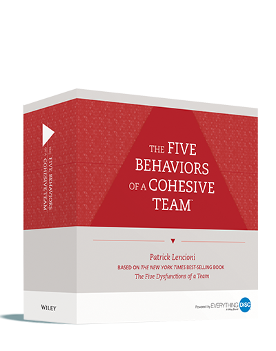 Five Behaviors of a Cohesive Team™ - Powered by DiSC® Facilitation Kit